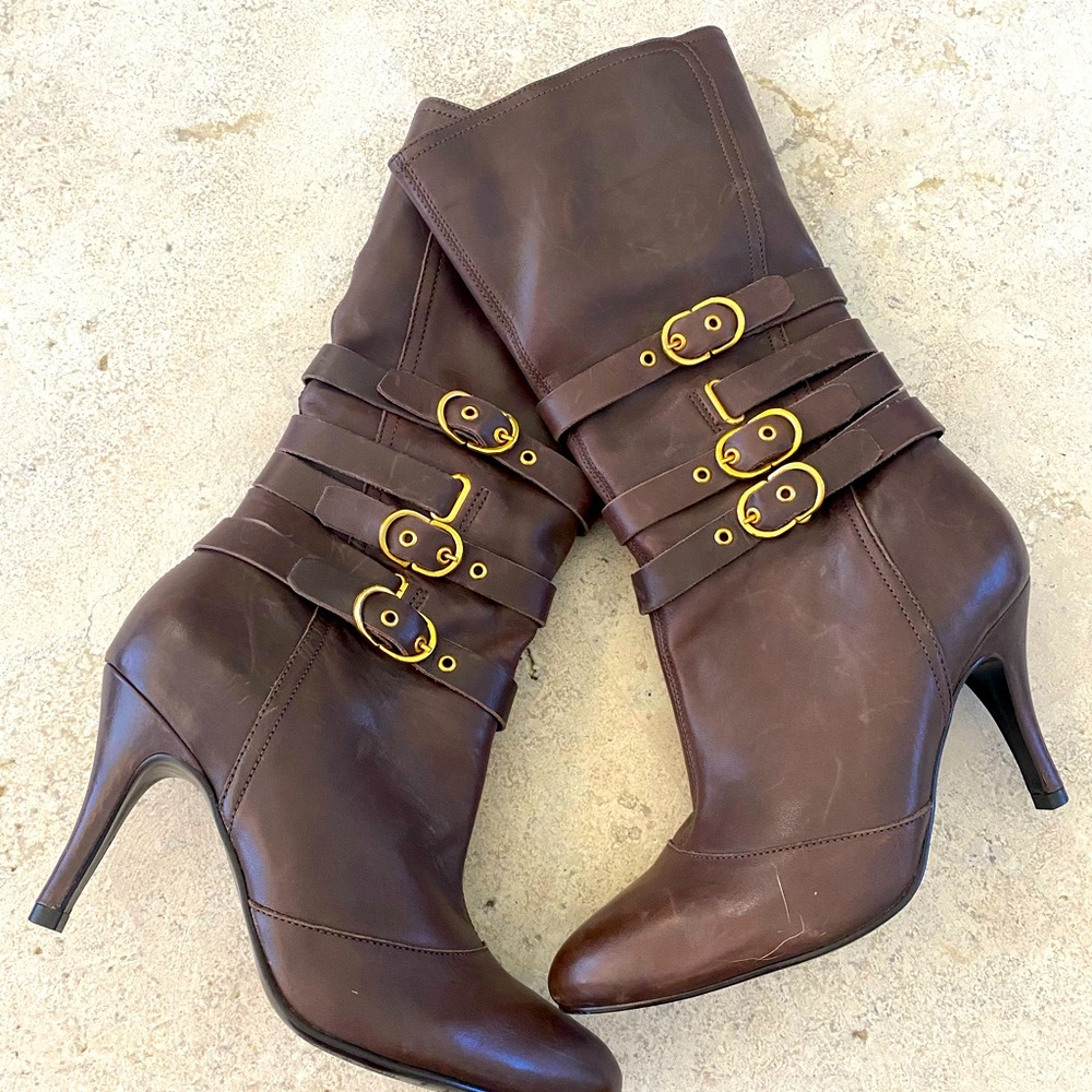 Brown boots